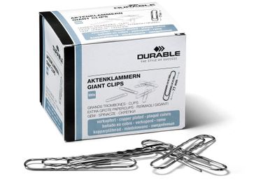 Durable 121324 Aktenklammern verkupfert rund 77 mm