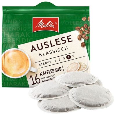 10x Melitta 4002720001738 Kaffeepads "Caf‚ Auslese"