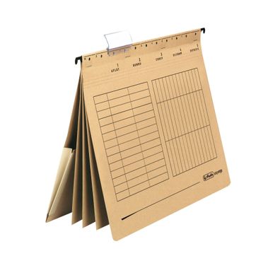 herlitz 10843860 Mehrfach-Hängehefter UniReg easyorga, DIN A4, natron