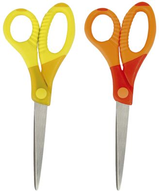 WEDO 77 367 Bastelschere Gripy, spitz, Länge: 175 mm