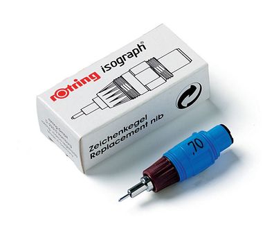 Rotring S0218460 Zeichenkegel Tuschefüller Isograph - 0,50 mm