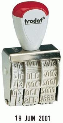 trodat 1000 Tampon dateur francais