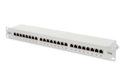 Digitus 19" Patch Panel Kat.5e, Klasse D, 24 x RJ45, 1 HE