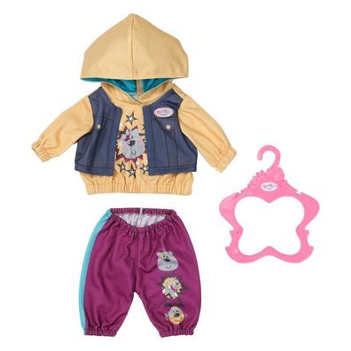Zapf BABY born Outfit mit Hoody 43cm - Puppenkleidung 832615
