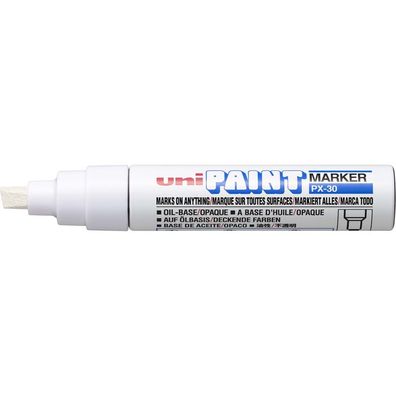 uni-ball PX-30 BL Permanent-Marker PAINT weiß