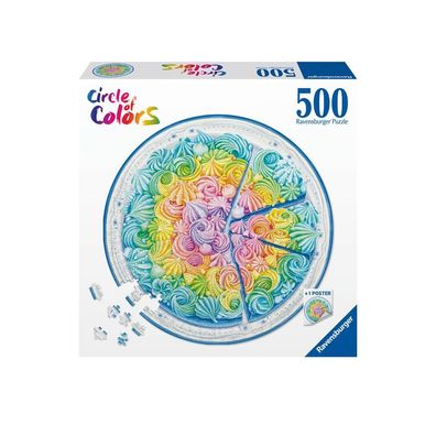 Ravensburger Puzzle Circle of Colors Rainbow Cake (Teile: 500)