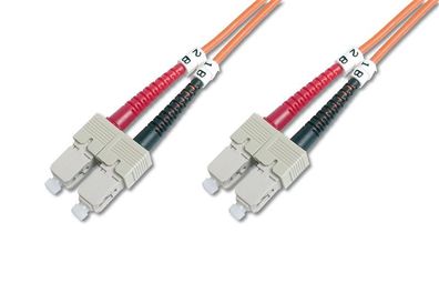 Digitus DK-2522-03/3 LWL Patchkbel SC-Duplex - SC-Duplex, OM3, , 3,0 m