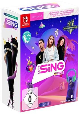 Lets Sing 2025 Switch + 2 MIcs - Plaion - (Nintendo Switch