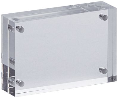 Maul 19546 05 Bilderrahmen - 17,8 x 12,7 x 3 cm, glasklar