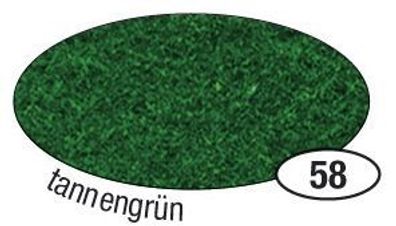 Folia 520458 10x Bastelfilz - 20 x 30 cm, tannengrün