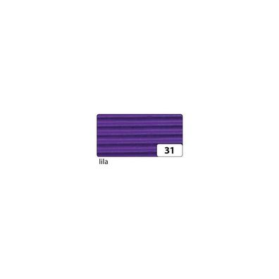 Folia 741031 Bastelwellpappe - 50 x 70 cm, dunkellila