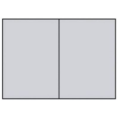 Rössler 164072170 Briefkarte Paperado B6hd 220g/m² planliegend eisgrau