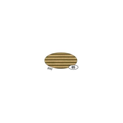 Folia 741065 Bastelwellpappe - 50 x 70 cm, gold