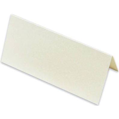 Rössler 164030303 Tischkarte Paperado, 10x10cm, 250g/m², candle light metallic