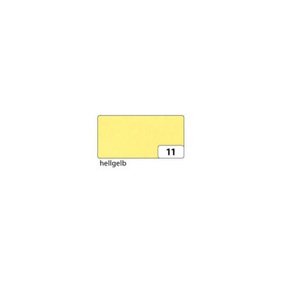 Folia 87011 Transparentpapier - hellgelb, 50,5 cm x 70 cm, 115 g/qm