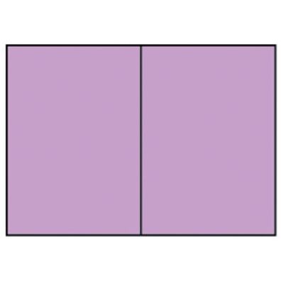 Rössler 16407245 Briefkarte Paperado, B6hd, 220g/m², planliegend, orchidee
