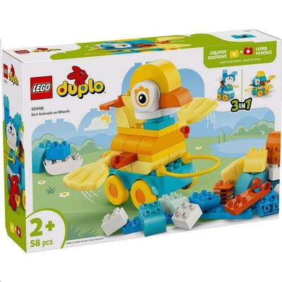LEGO® DUPLO® Town Tiere auf Rädern 3-in-1-Set 10448 - LEGO 104