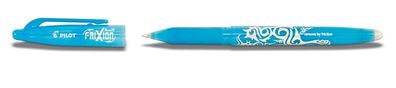 12x PILOT 2260 010 BL-FR-7LB Tintenroller Frixion BALL Strichfarbe: hellblau