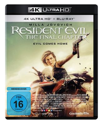 Resident EvilThe Final Chapter (Ultra HD Blu-ray & Blu-ray)