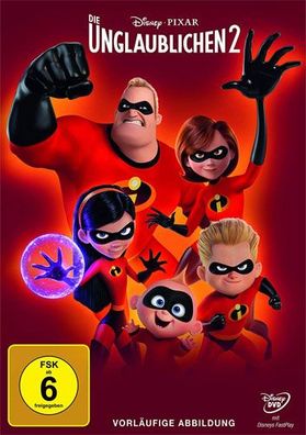 Unglaublichen, Die #2 (DVD) Disney Min: 114/DD5.1/WS The Incr