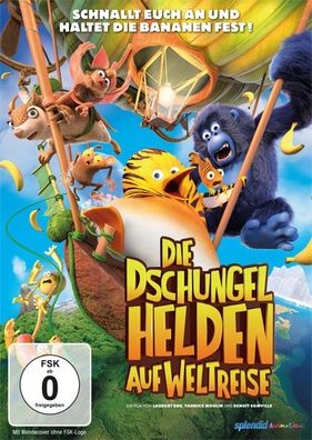 Dschungelhelden auf Weltreise (DVD) Min: 86/DD5.1/WS - Splend