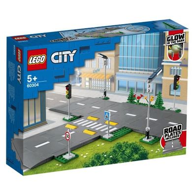 LEGO® City Straßenkreuzung mit Ampeln 60304 - LEGO 60304 - (Sp