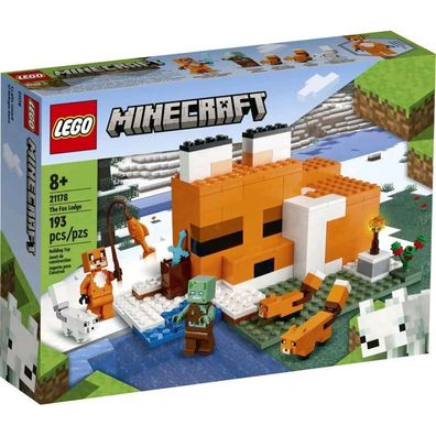 LEGO® Minecraft Die Fuchs-Lodge 21178 - LEGO 21178 - (Spielwar