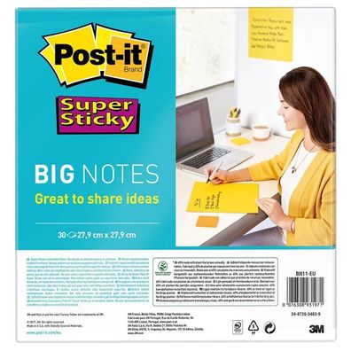 Post-it® BN11-EU Post-it Big Notes 27,9cm gb