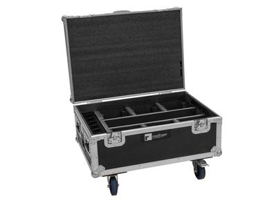 Roadinger Ladecase m. Rollen für 6x AKKU IP TL-3 QCL Trusslight CRMX
