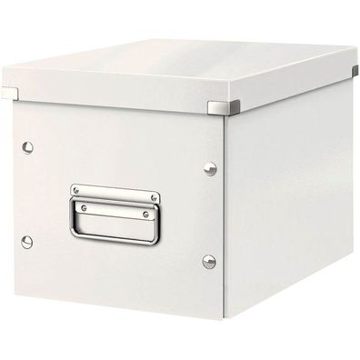 LEITZ 6109-00-01 Click & Store Aufbewahrungsbox 10,0 l weiß 26,0 x 26,0 x 24,0 cm