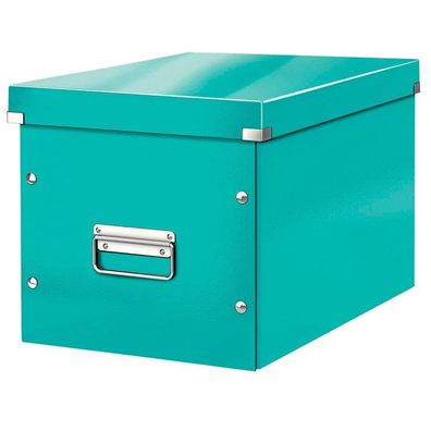 LEITZ 6108-00-51 Click & Store Aufbewahrungsbox 30,0 l eisblau 32,0 x 36,0 x 31,0 cm