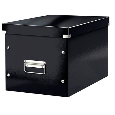 LEITZ 6108-00-95 Click & Store Aufbewahrungsbox 30,0 l schwarz 32,0 x 36,0 x 31,0 cm