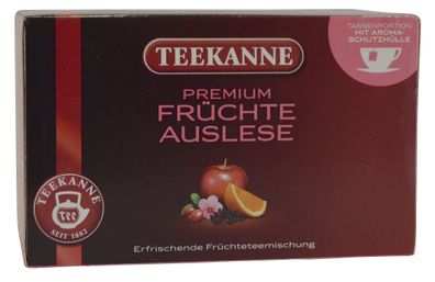 5x Teekanne 6087685 Früchtetee - 20 Beutel