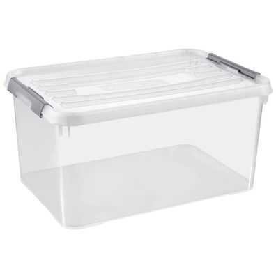 curver 240679 HANDY Aufbewahrungsboxen 50,0 l transparent 60,0 x 40,0 x 29,0 cm