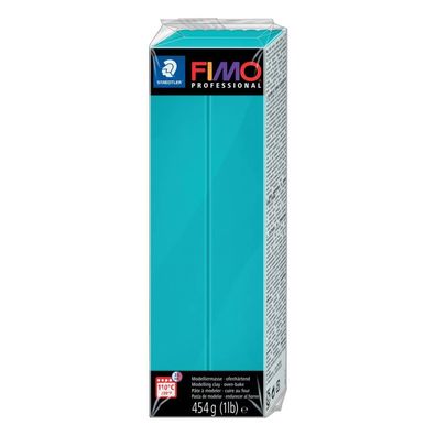 FIMO 8041-32 Professional Modelliermasse, türkis, 454 g