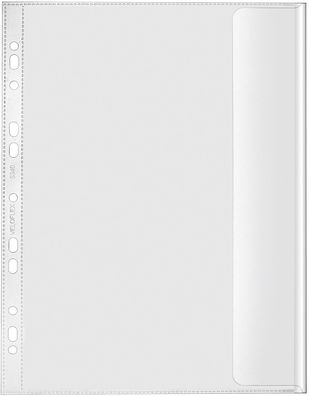 10x Veloflex® 5340 000 Dokumentenhülle EURO A4 PP glänzend transparent