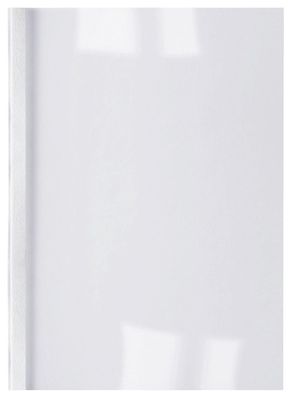 GBC IB451706 Thermomappe Lederoptik - A4, 1,5 mm/15 Blatt, weiß, 100 Stück
