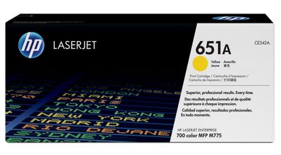 hp CE342A hp Toner für hp LaserJet Enterprise 700 Color, gelb