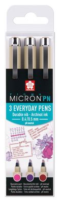 SAKURA Poxsdkpn3b Fineliner Pigma Micron PN 3er Craft-Set