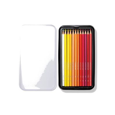 Staedtler 175 M36 Staedtler Hexagonal-Buntstift, 36er Metall-Etui