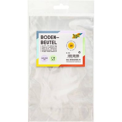 FOLIA 482 Bodenbeutel, 145x235mm, 10 Stück