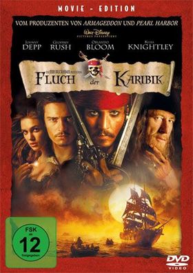 Fluch der Karibik 1 (DVD) 1DVD Movie Ed. Min: 137/DD5.1/WS16:9