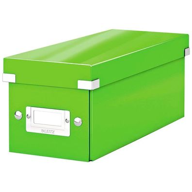 LEITZ 6041-00-54 CD-/DVD-Box Click & Store grün, 1 St