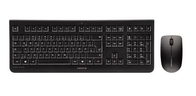 CHERRY 925967 CHERRY Kit clavier AZERTY & souris DW 3000, sans fil, noir