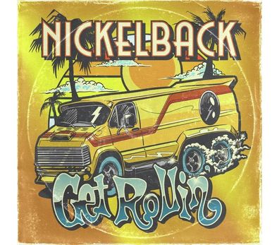 Nickelback: Get Rollin' (Transparent Orange Vinyl) - - (LP / G)