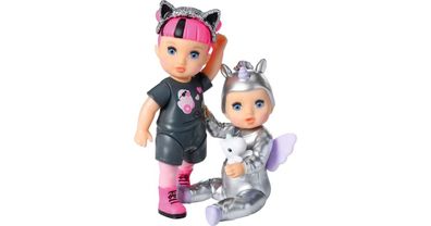 ZAPF Creation BABY born® Minis 2er Set Noah und Billie, Puppe