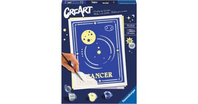 Ravensburger CreArt - Sternzeichen Krebs, Malen - Ravensburger