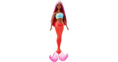 Mattel Barbie Dreamtopia Meerjungfrauen-Puppe (rot) - Barbie H
