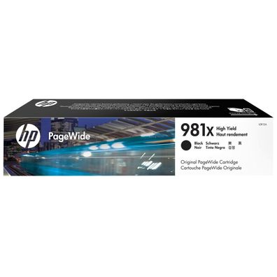 Hewlett Packard L0R12A HP L0R12A PageWide Tintenpatrone schwarz No. 981 X