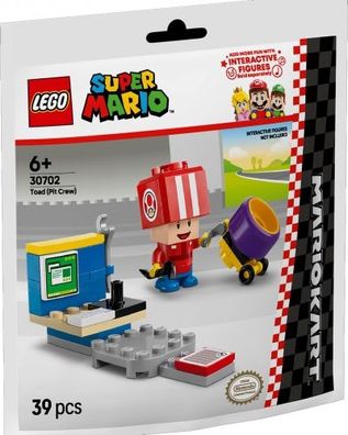 Lego 30702 - Super Mario Toad Pit Crew - LEGO - (Spielwaren